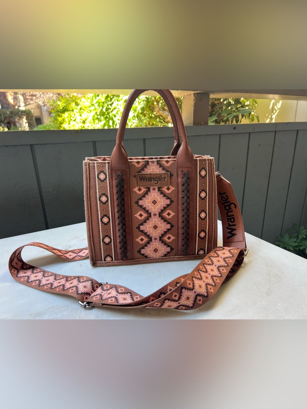 Wrangler Aztec Tote Bag